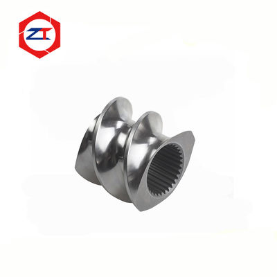 Mirror Surface Extruder Screw Elements PM-HIP Material High Hardenability Twin Screw Extruder Tse Series Screw Element